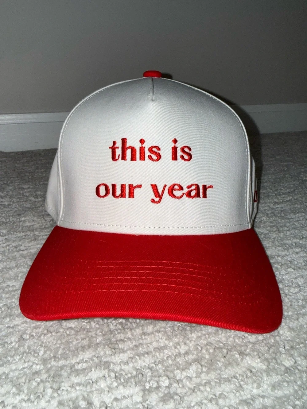 'this is our year' Baseball Cap- unisex
